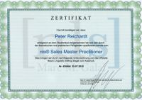 Zertifikat Master Practitioner